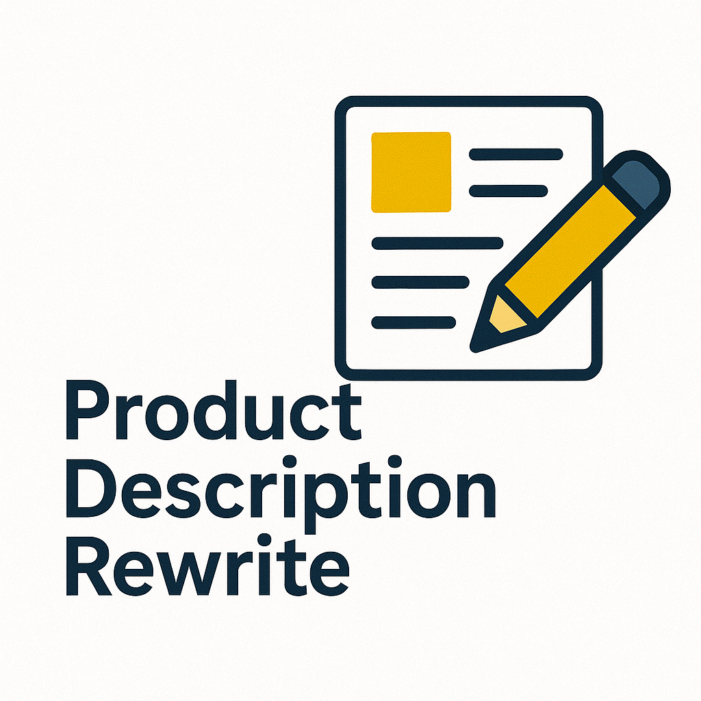Product Description Rewrite