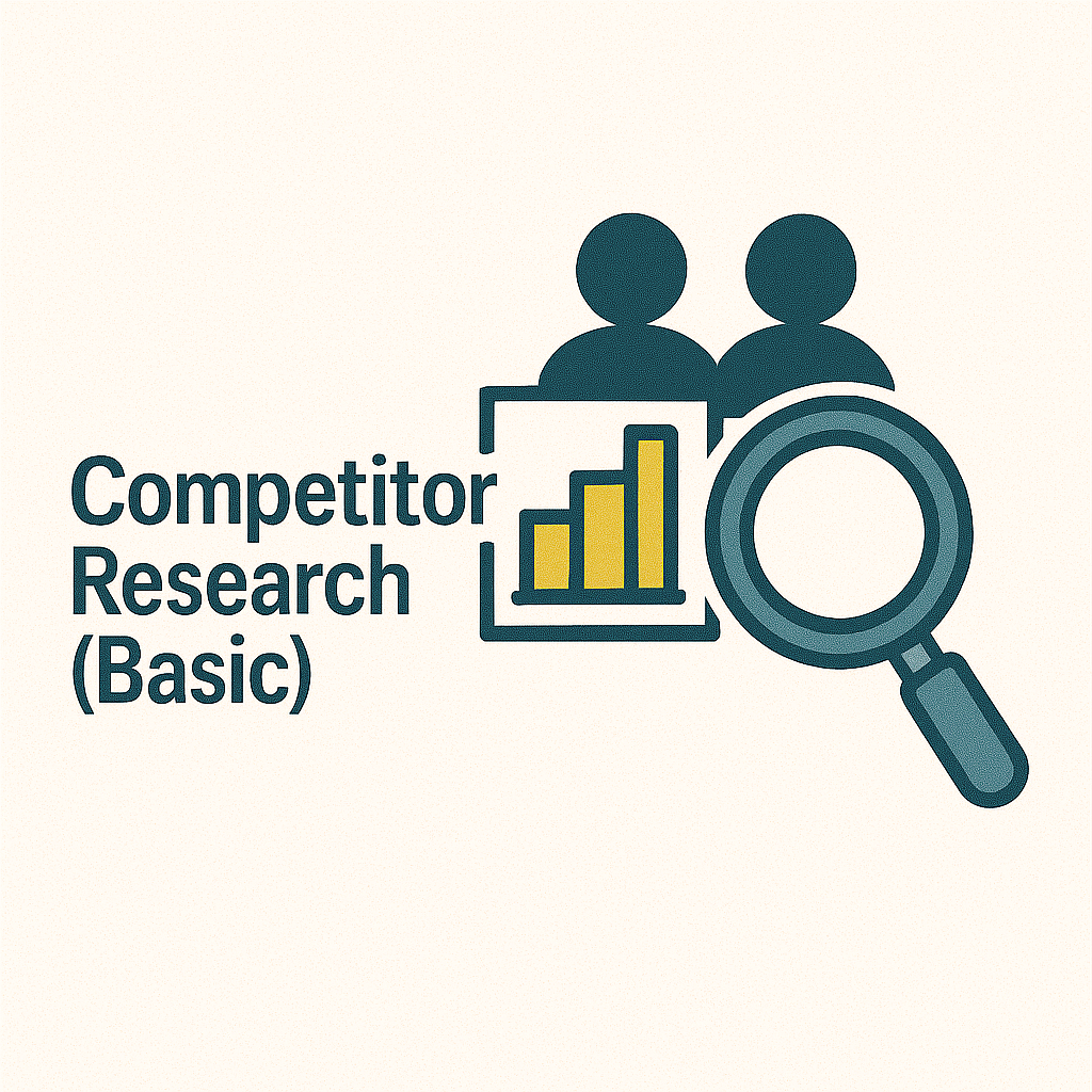 Competitor Research (Basic)